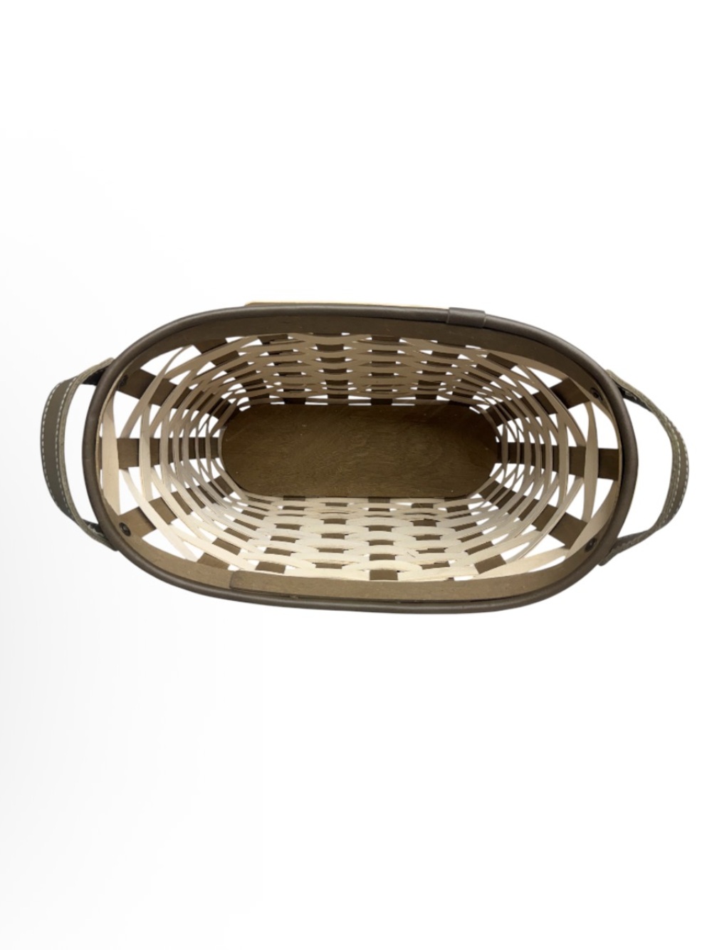 Vintage Longaberger Large Woven Basket - Picture 6 of 7